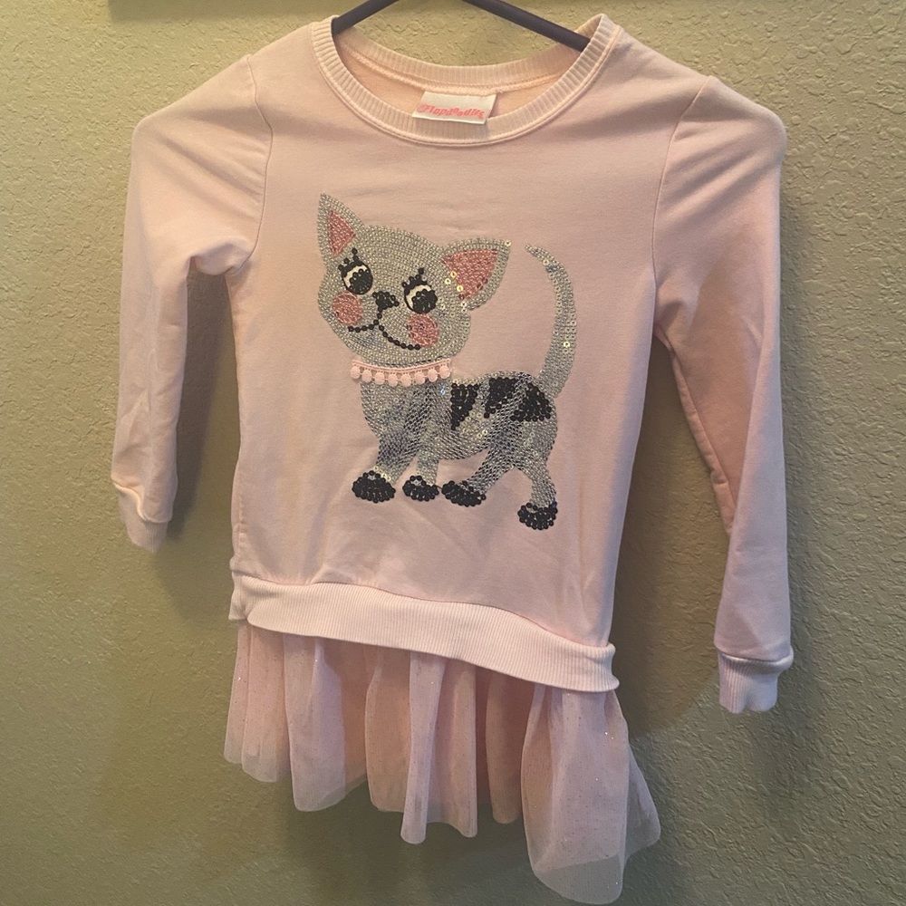 Kids kitten sweater
